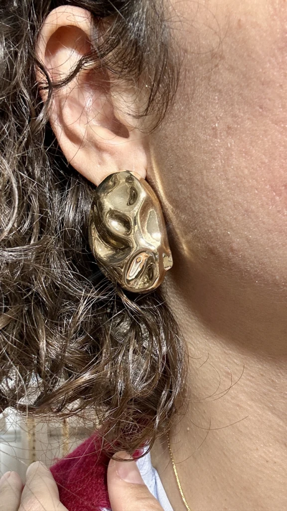 Gold Küpe