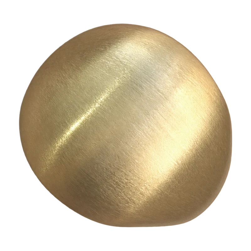 Mat Gold Kubbe Yüzük – Parla by Neşe